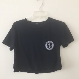 Pocket Crop Tee - Brandy Melville